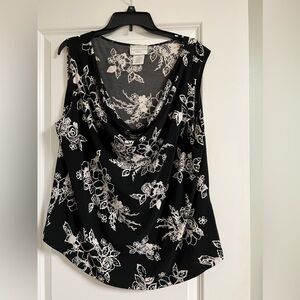 Worthington Women Sleeveless Top 2X